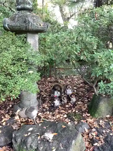 闇之森八幡社の狛犬