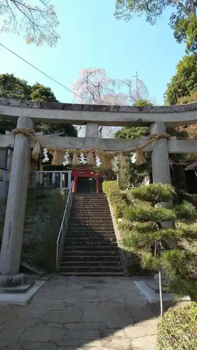 館腰神社の鳥居
