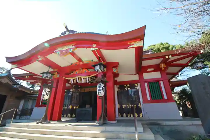 品川神社の本殿・本堂