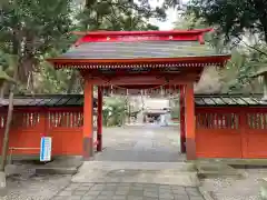 息栖神社の山門