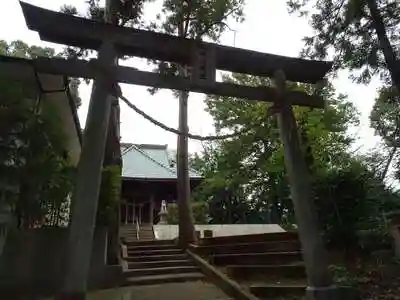 平川神社の鳥居