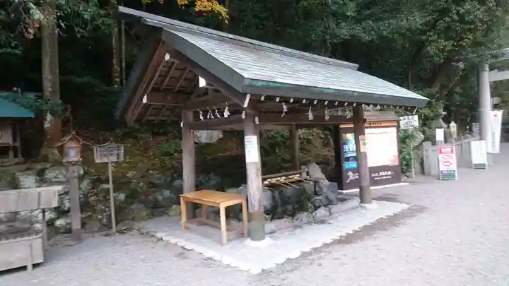 多度大社の手水舎