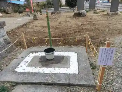 長沼八幡宮の庭園