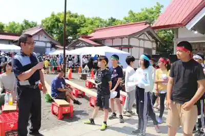 釧路一之宮 厳島神社のお祭り