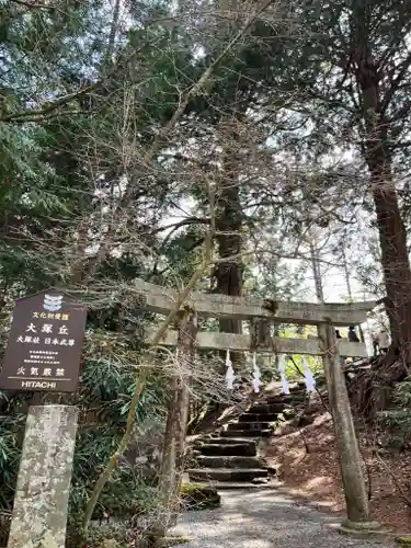 北口本宮冨士浅間神社の鳥居