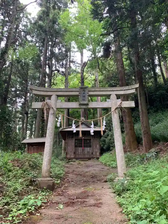 嶋戸神社の鳥居