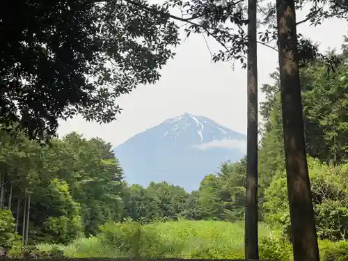 山宮浅間神社の景色