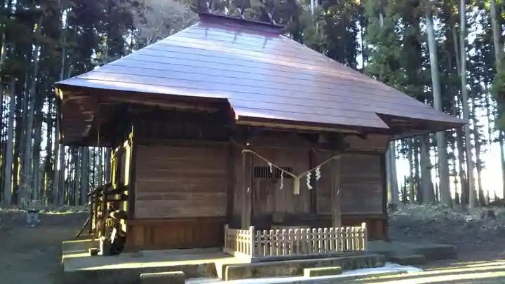鹿島神社の本殿・本堂