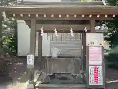 青渭神社の手水