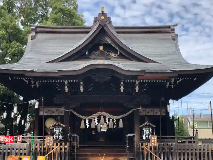 溝口神社の本殿・本堂