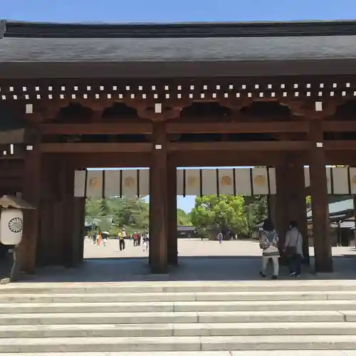 橿原神宮の山門・神門