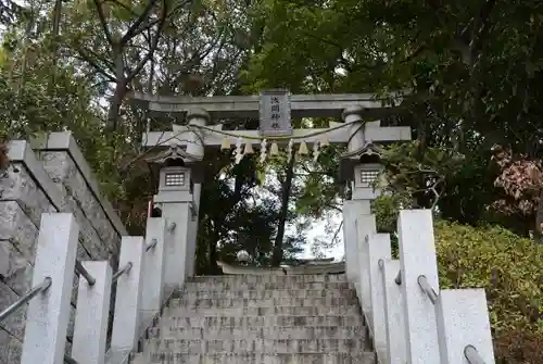 多摩川浅間神社の鳥居