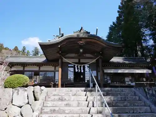 夫婦木神社の本殿・本堂