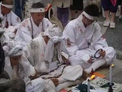 冨士山小御嶽神社のお祭り