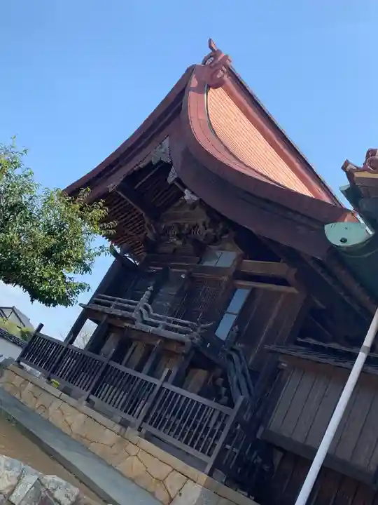 清末八幡宮の本殿・本堂