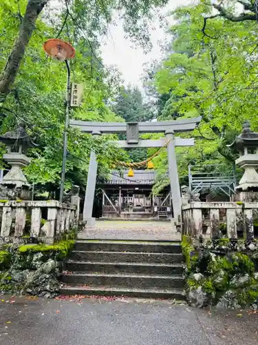 天鷹神社の鳥居