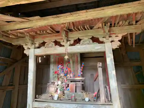 神社(名称不明)の本殿・本堂