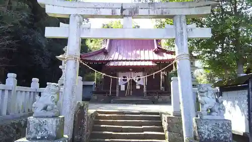 龍藏神社の鳥居