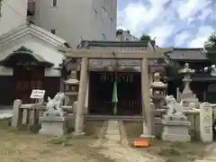 感田神社の鳥居