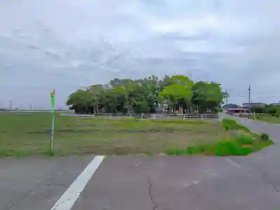 八幡社（熱池八幡社）の自然