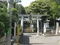 太子堂八幡神社の鳥居
