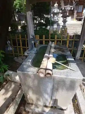 栗原神社の手水舎