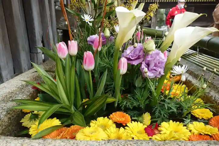 北野天満宮の手水舎