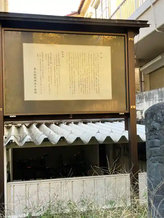 東山稲荷神社(東京都)