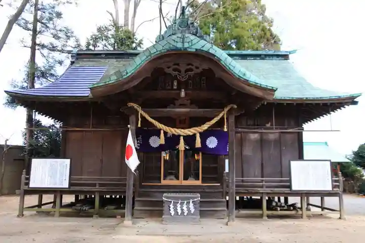 三島八幡神社の本殿・本堂