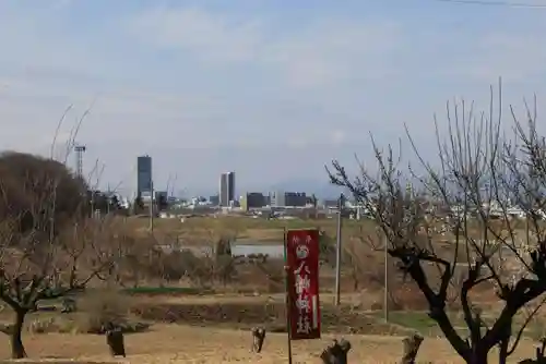 八幡神社の景色