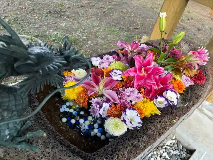 帯広三吉神社の手水舎