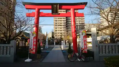 亀戸浅間神社の鳥居