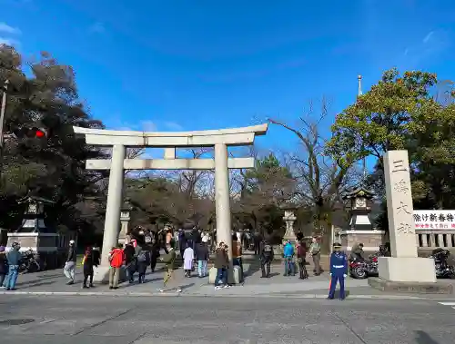 三嶋大社の鳥居