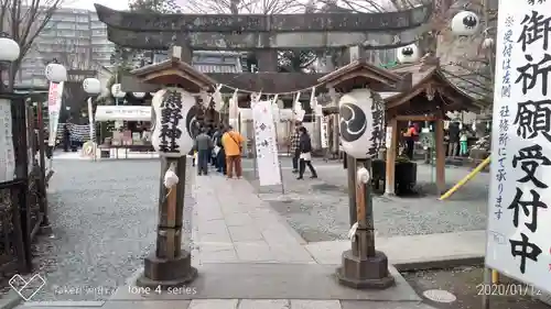 川越熊野神社の鳥居