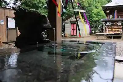 滑川神社 - 仕事と子どもの守り神の手水舎