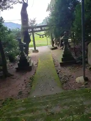 出雲神社の鳥居