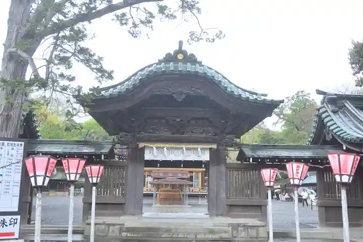 三嶋大社の山門・神門