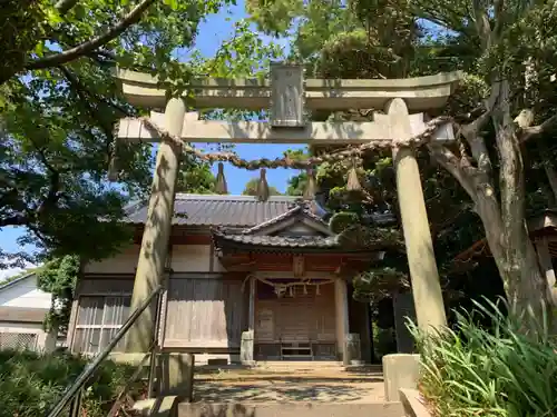 御嶽神社の鳥居