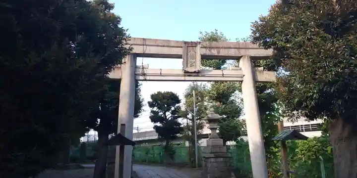 赤羽八幡神社の鳥居