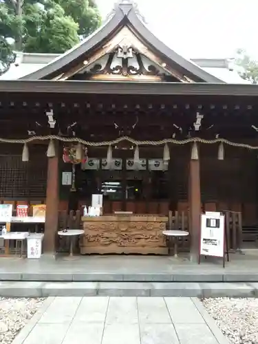 鳩ヶ谷氷川神社の本殿