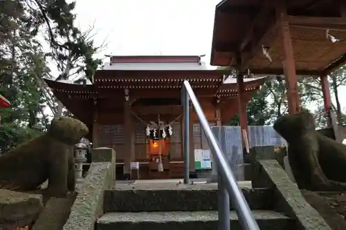 阿久津「田村神社」（郡山市阿久津町）旧社名：伊豆箱根三嶋三社の本殿・本堂