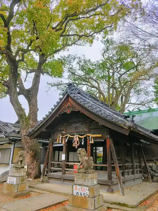 八幡社(児子八幡社)の本殿・本堂