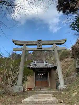 谷八幡宮の本殿・本堂