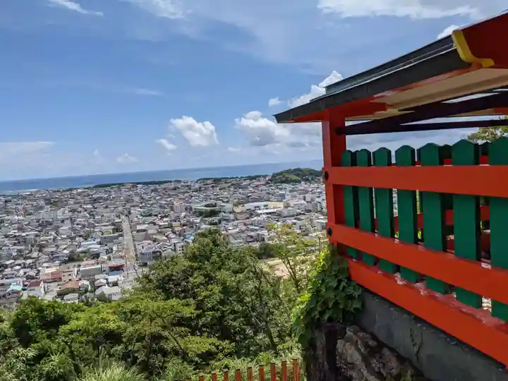 神倉神社(熊野速玉大社摂社)の景色