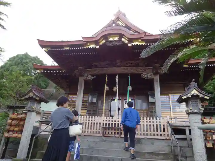 叶神社 (西叶神社)の本殿・本堂