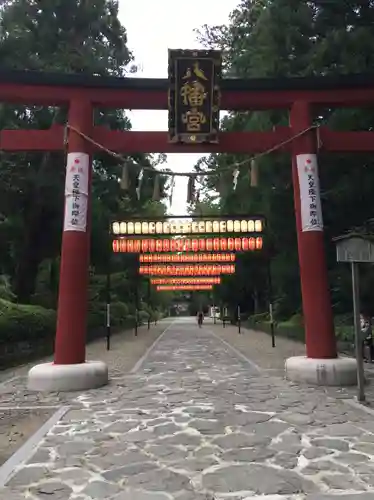 大崎八幡宮の鳥居