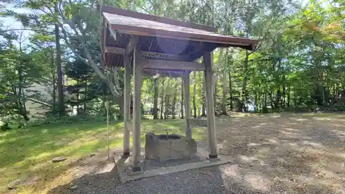 阿寒岳神社の手水舎