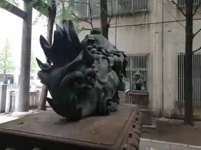 花園神社の狛犬