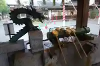 兵庫縣姫路護國神社の手水舎