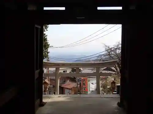 武蔵御嶽神社の景色